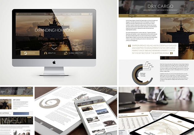 Simpson Spence Young - Branding and website